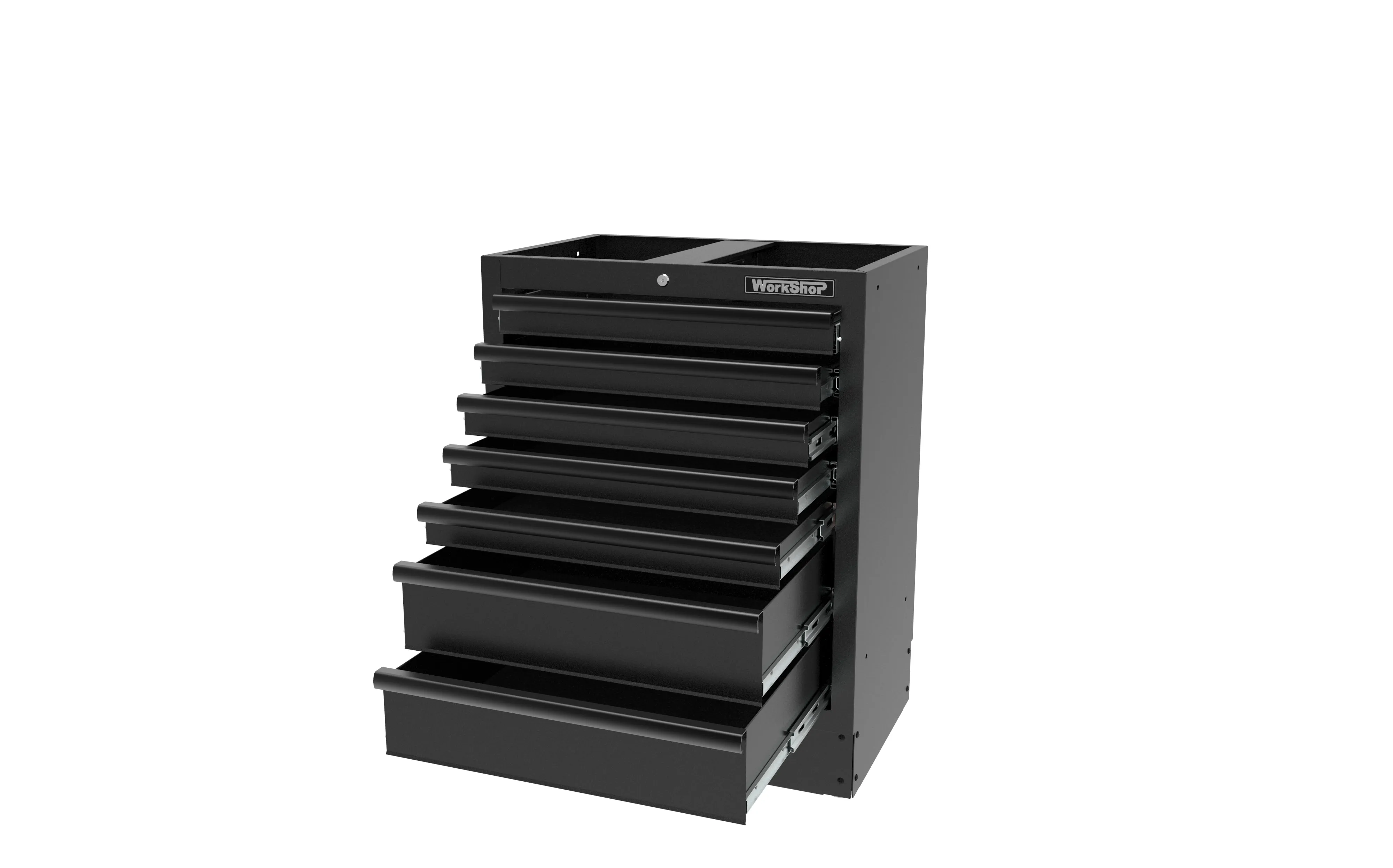 Arredo Officina Workshopitaly MPS 19 inox 3510  x 2830 mm Total Black