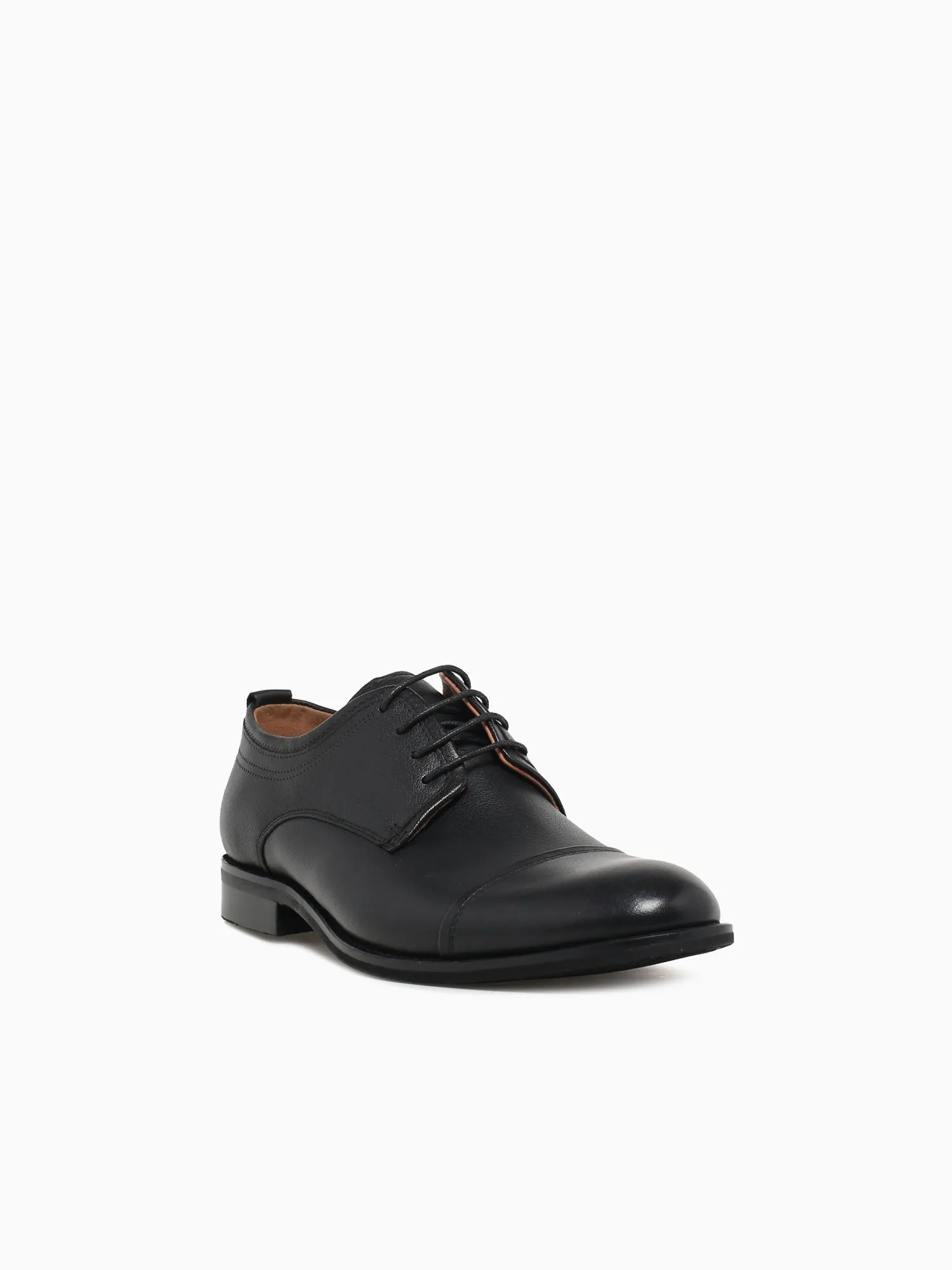 Cillian Black Soft Tumbled Leather