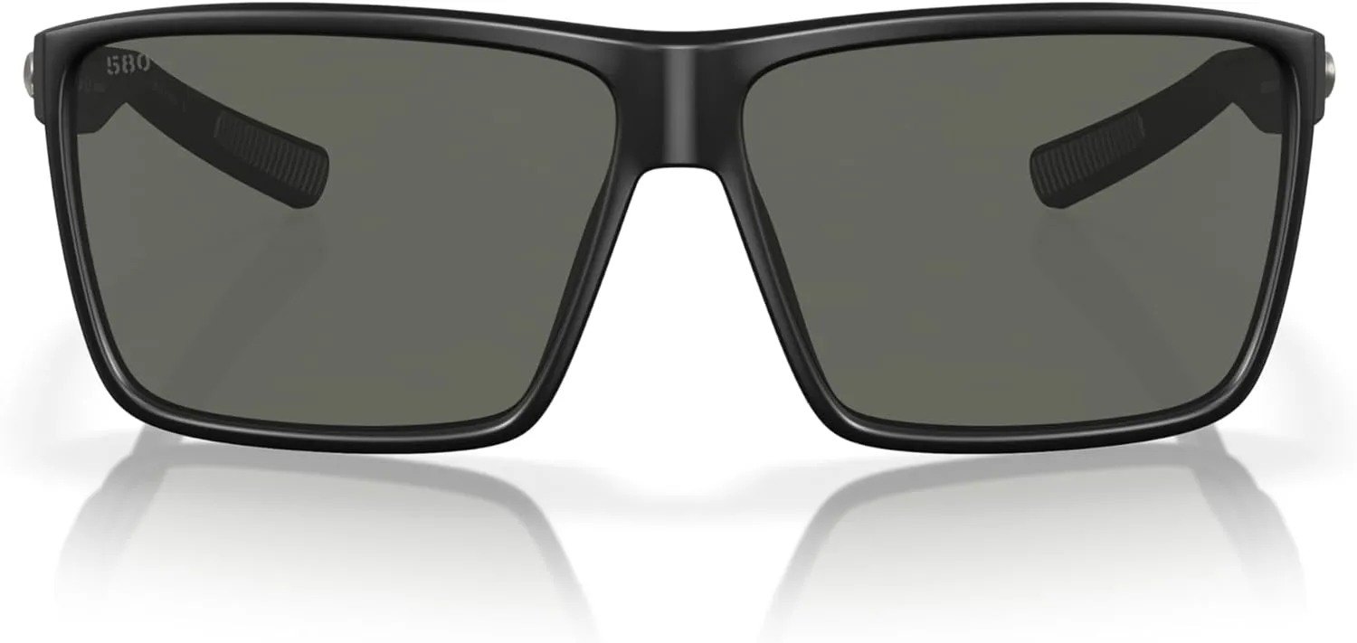 Costa Del Mar Men's Rincon Fishing and Watersports Rectangular Sunglasses