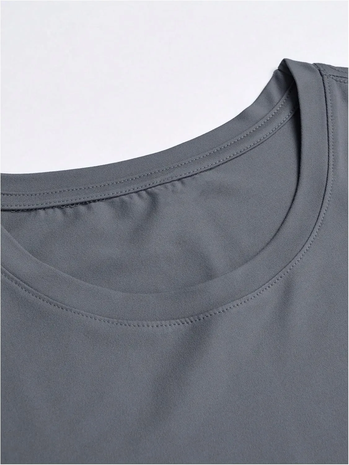Floerns Men's Cross Print Short Sleeve T Shirt Crewneck Tee Shirts