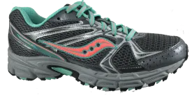 SAUCONY Women's Grid Cohesion TR6 -Grey/Coral- Running Shoe •Wide Width•